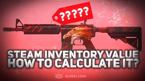 how to calculate steam inventory value.